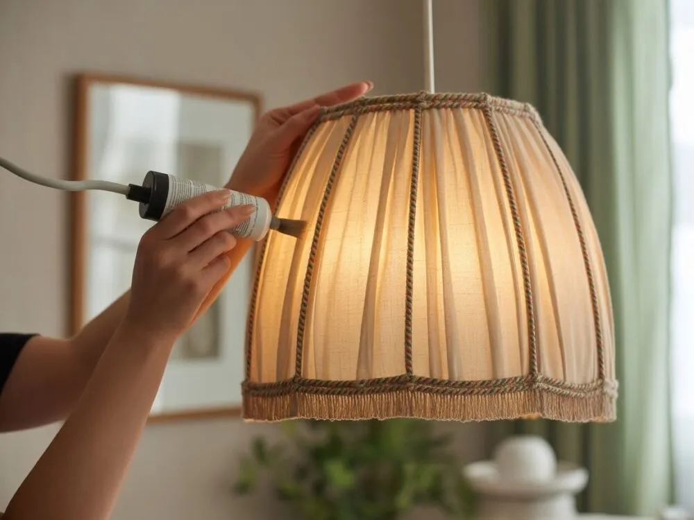 Jak wyczyścić abażur z materiału, by uniknąć uszkodzeń i plam