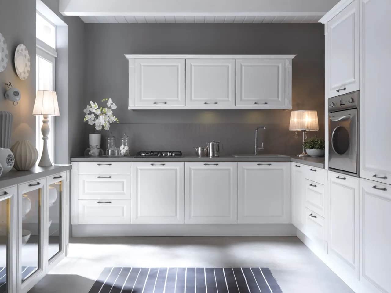 Jakie ściany do białych mebli w kuchni? Odkryj idealne kolory