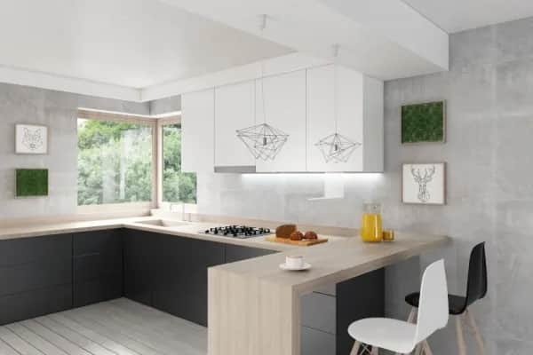 Jaka wysokość między szafkami w kuchni zapewni komfort i funkcjonalność?