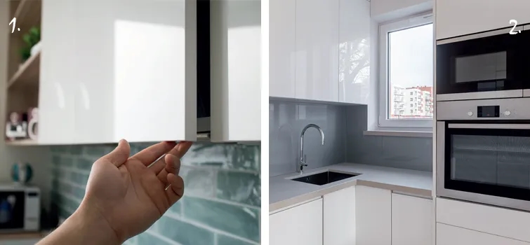 Jak ukryć mikrofalówkę w kuchni i zyskać więcej przestrzeni