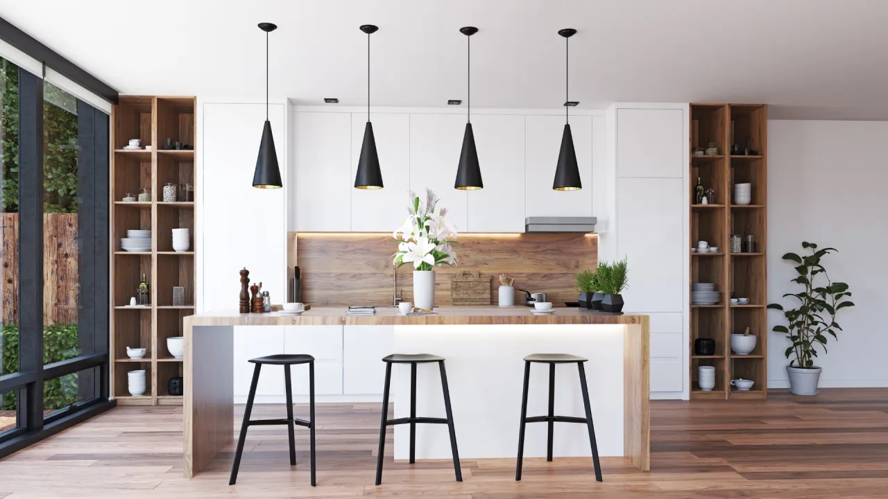 Optymalna odległość między blatem a szafkami w kuchni dla komfortu