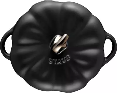 Ceramiczne naczynie Staub Dynia czarne